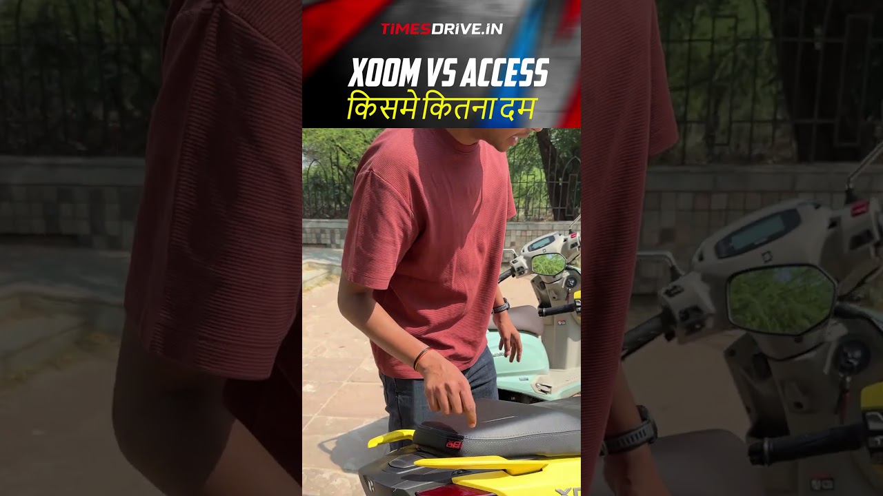 Hero Xoom vs Suzuki Access | Power Showdown | Who's The Real Power | Times Drive Green #shorts