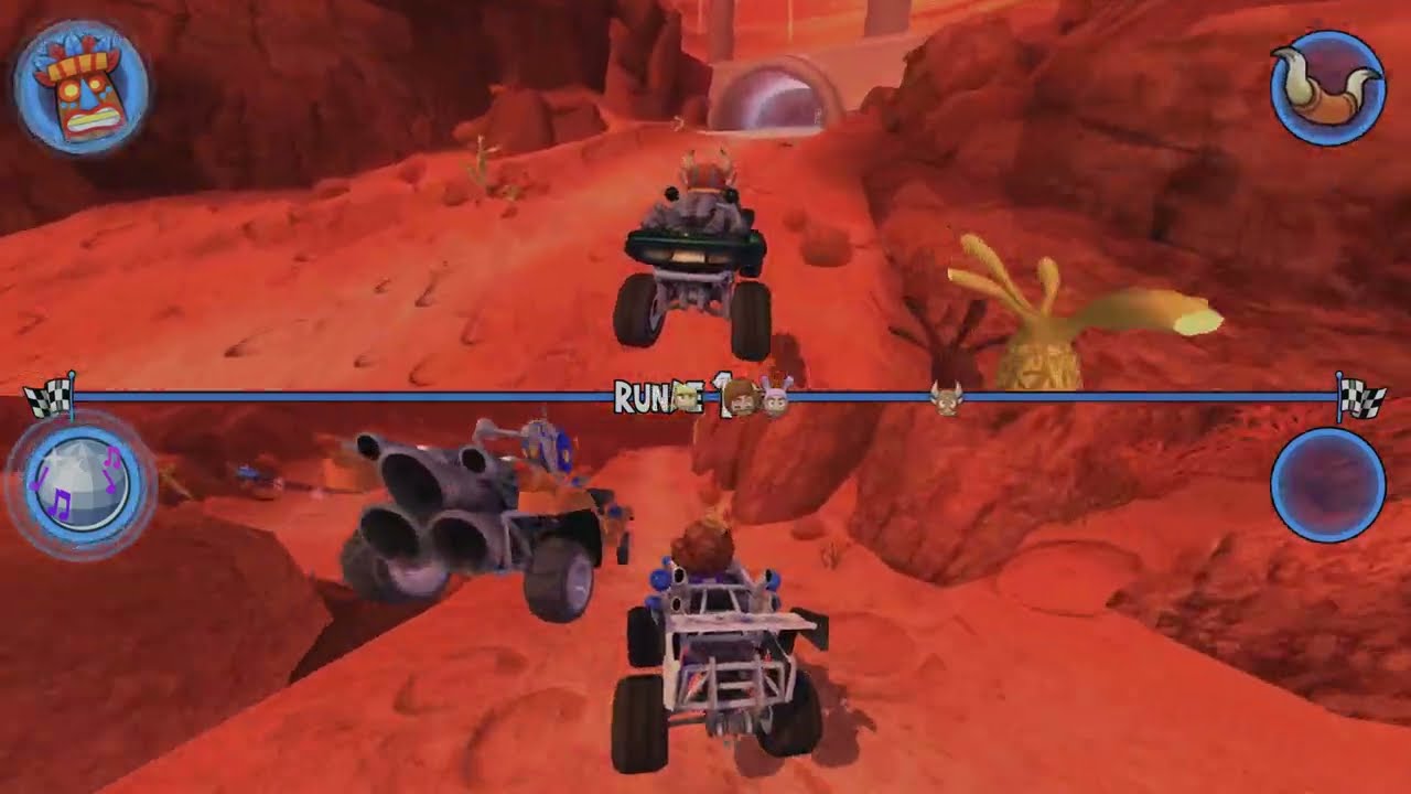 Beach Buggy Racing Ultimate Cup😱-2 Player Split Screen PS5🤯