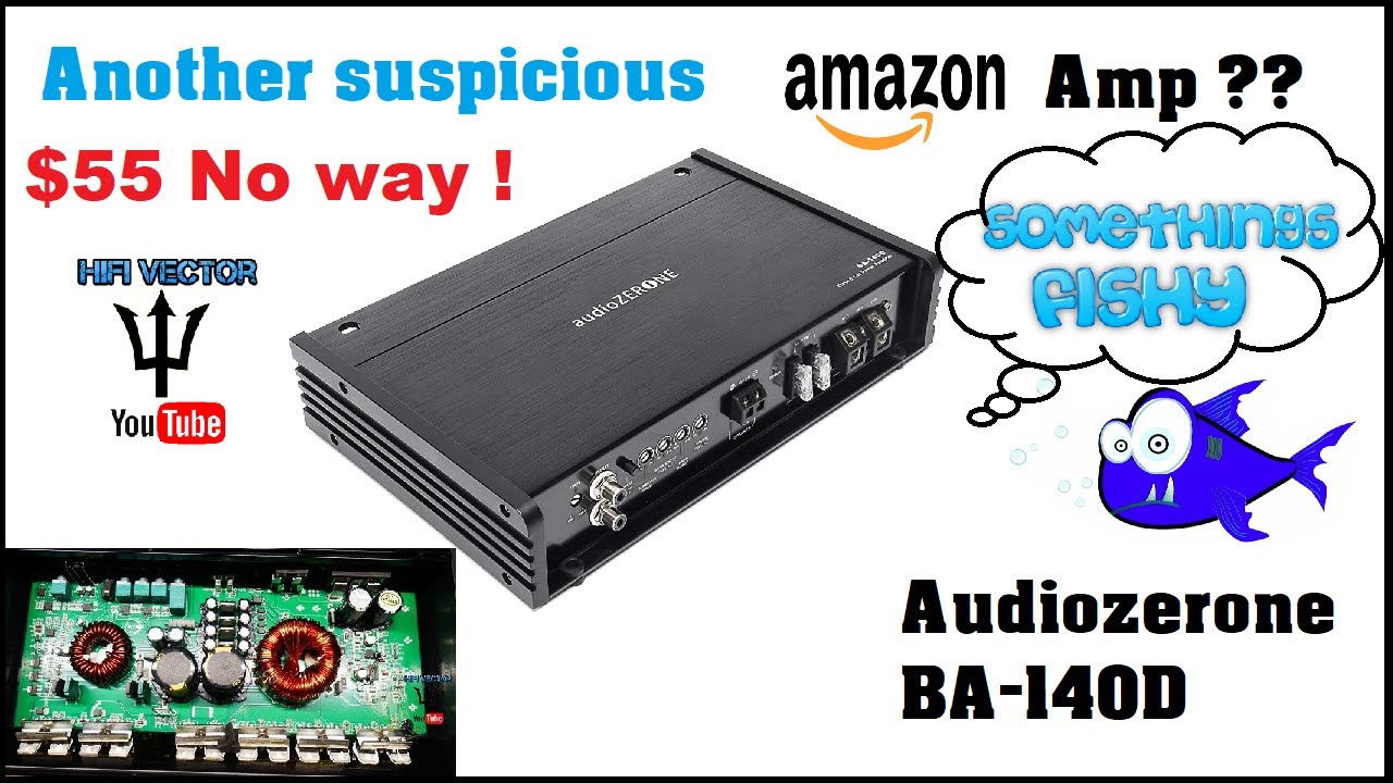 Audiozerone BA-140.D amp Dyno amazon budget subwoofer amplifier audiozer0ne