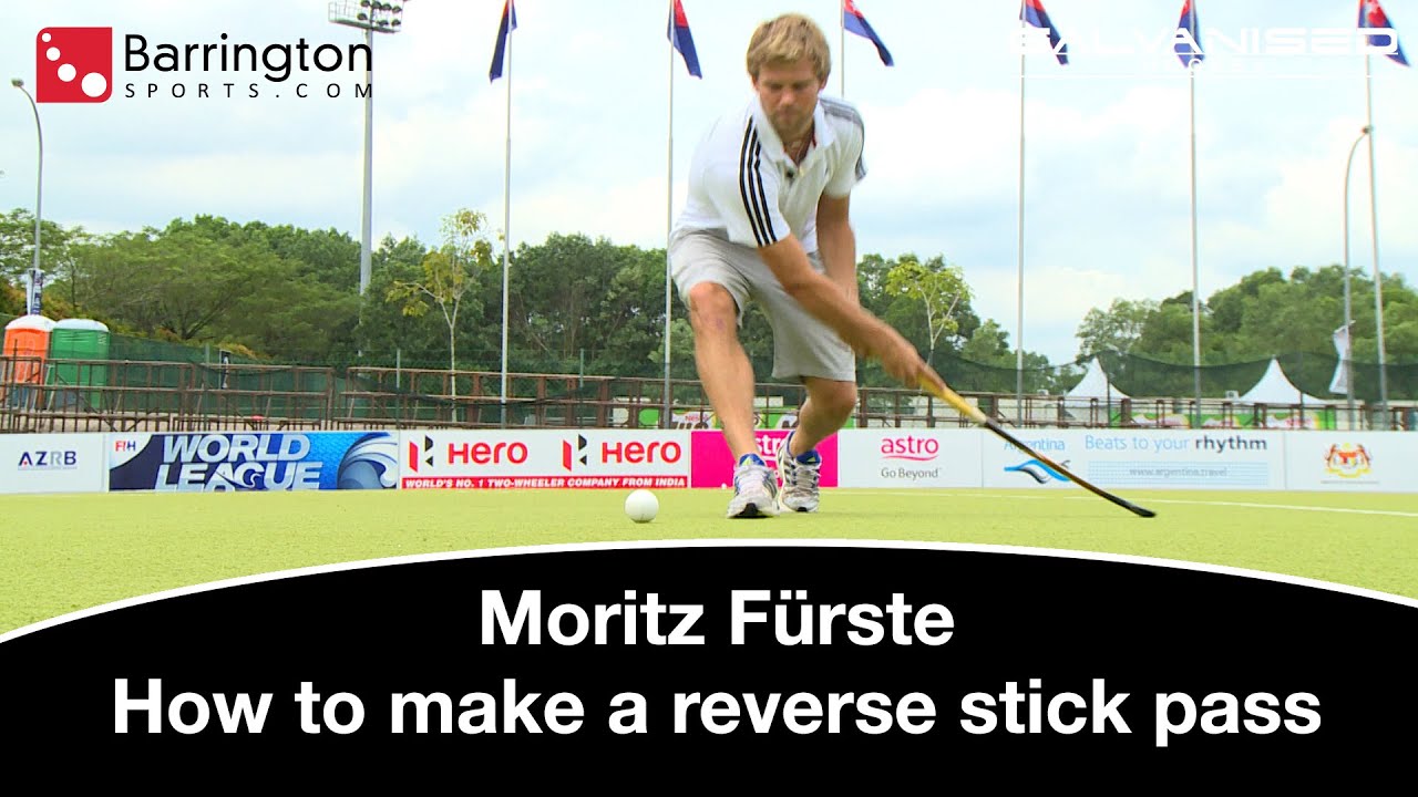 How to make a reverse stick pass with Moritz Fürste
