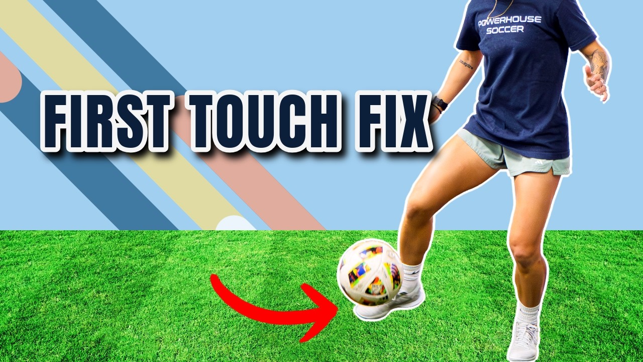 First Touch Progression Drill | 4 Steps to Handle Pressure From Any Direction