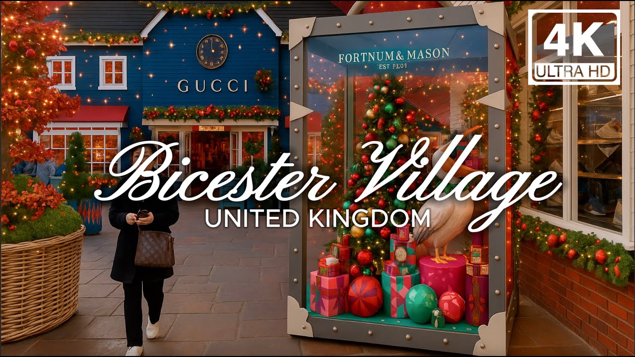 Bicester Village Black Friday Sale 2025 | Full Shopping Tour 4K