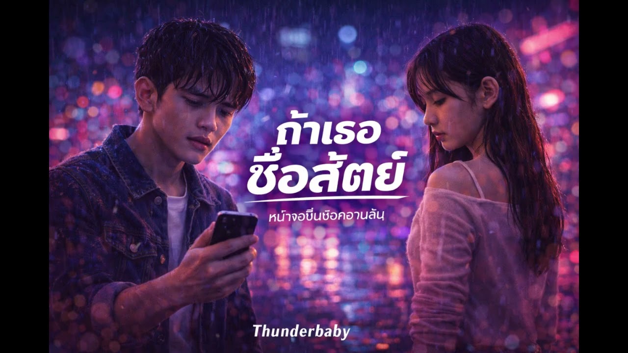 เพลง ถ้าเธอซื่อสัตย์   Official MV Thunderbaby
