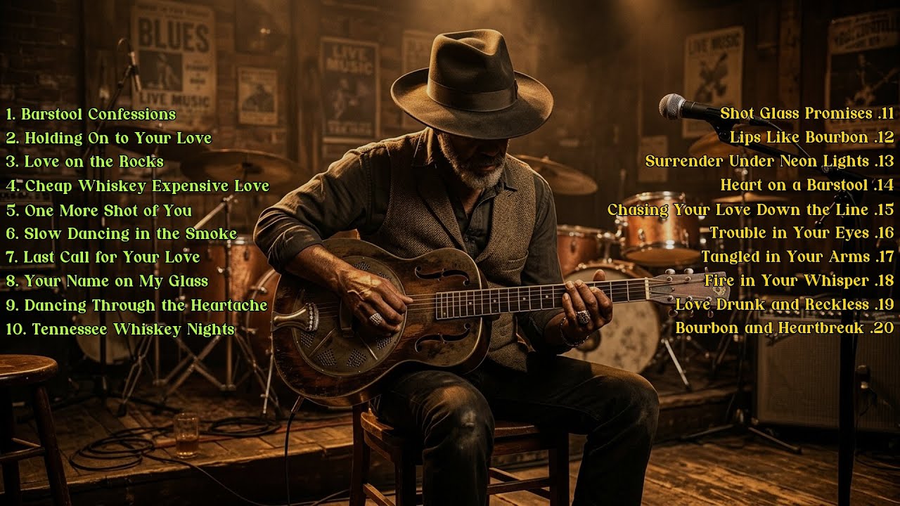 Lonely Road Blues Rock 🌙 Midnight Guitar Blues for Heavy Hearts