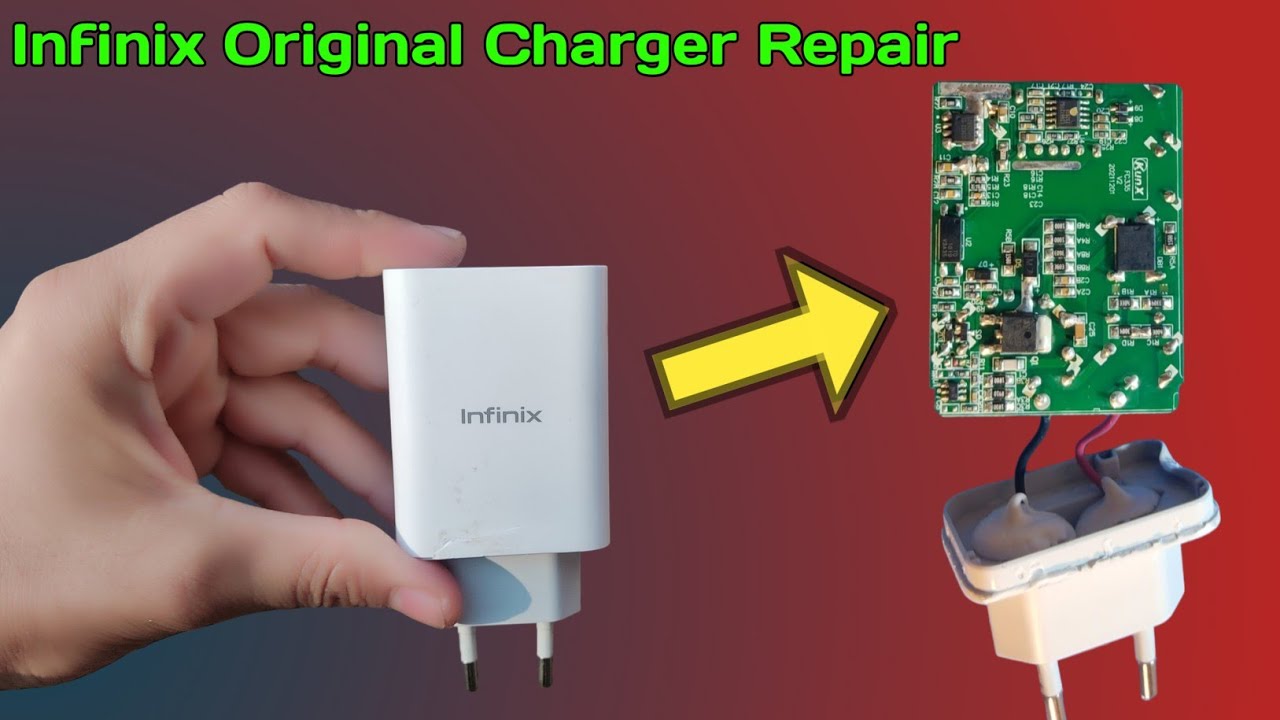 Infinix Mobile Charger Repair || How To Repair Mobile phone Charger