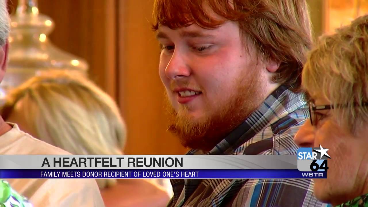 Family meets recipient of loved one's heart