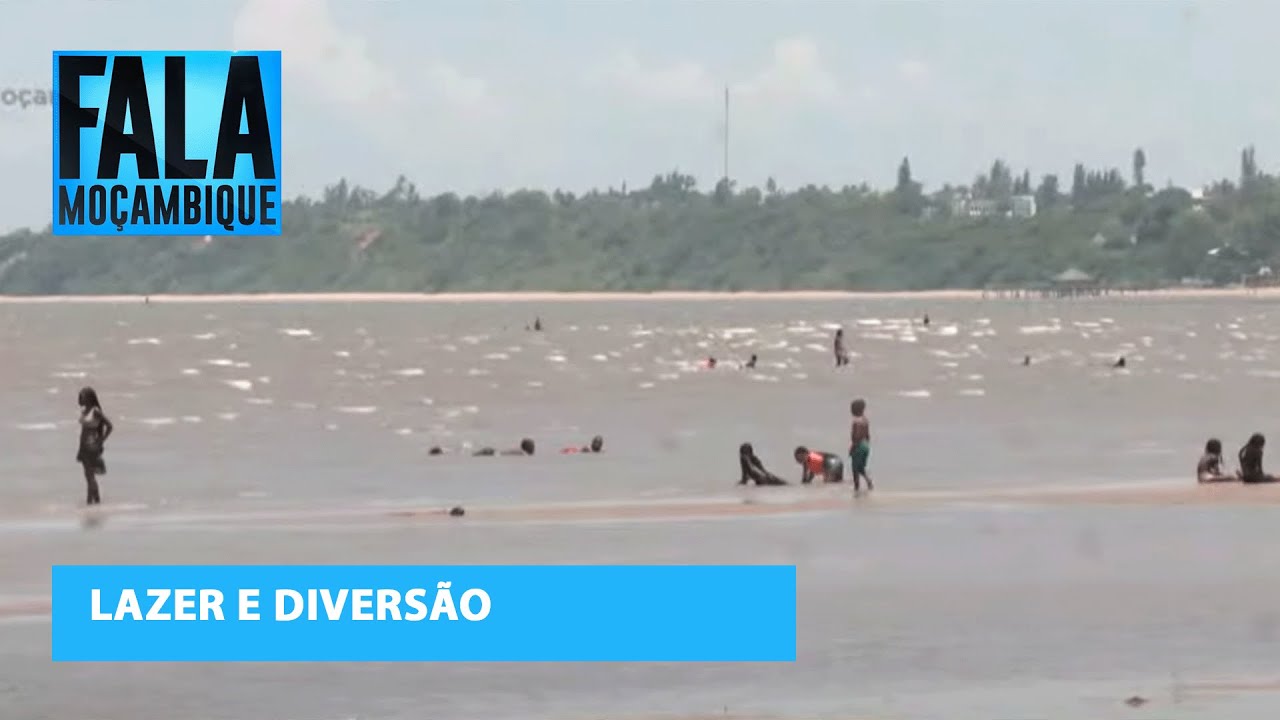 Lazer e Diversão: Famílias se deslocam à praia da Katembe para passar o primeiro sábado do ano