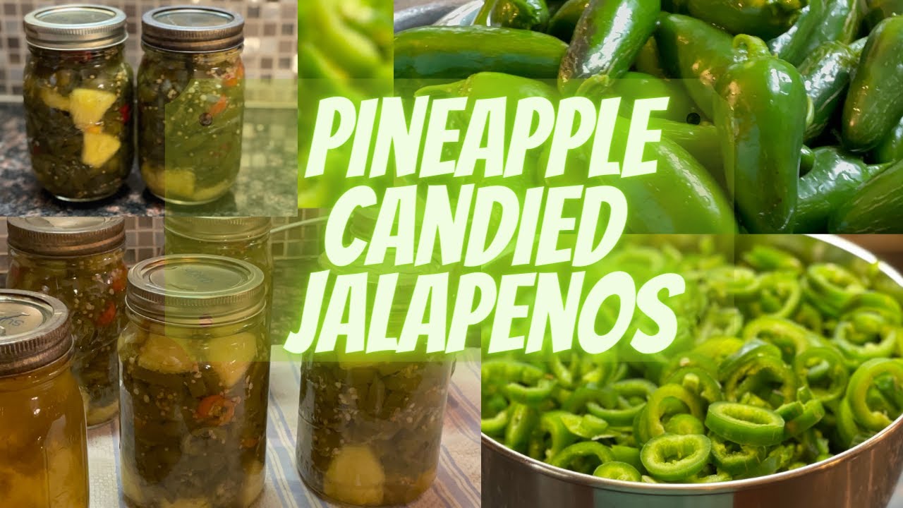 Pineapple Candied Jalapeños // Canning // #togetherwepreserve