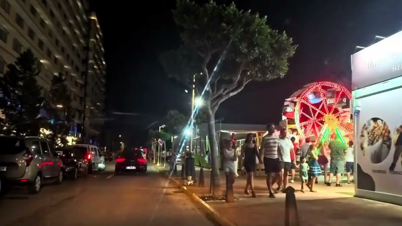 ASMR🌙 4K Night Driving Tour | Marina d’Or (Magic World) Oropesa del Mar, Spain