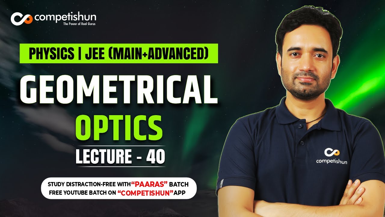 #40 -  Minimum deviation by prism |  geometrical optics  |  ray optics |  IIT advanced |  JEE main