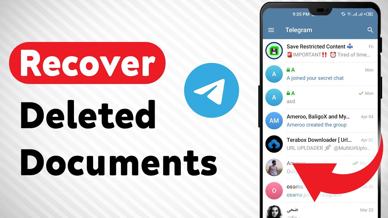 How To Recover Deleted Telegram Documents (Updated)