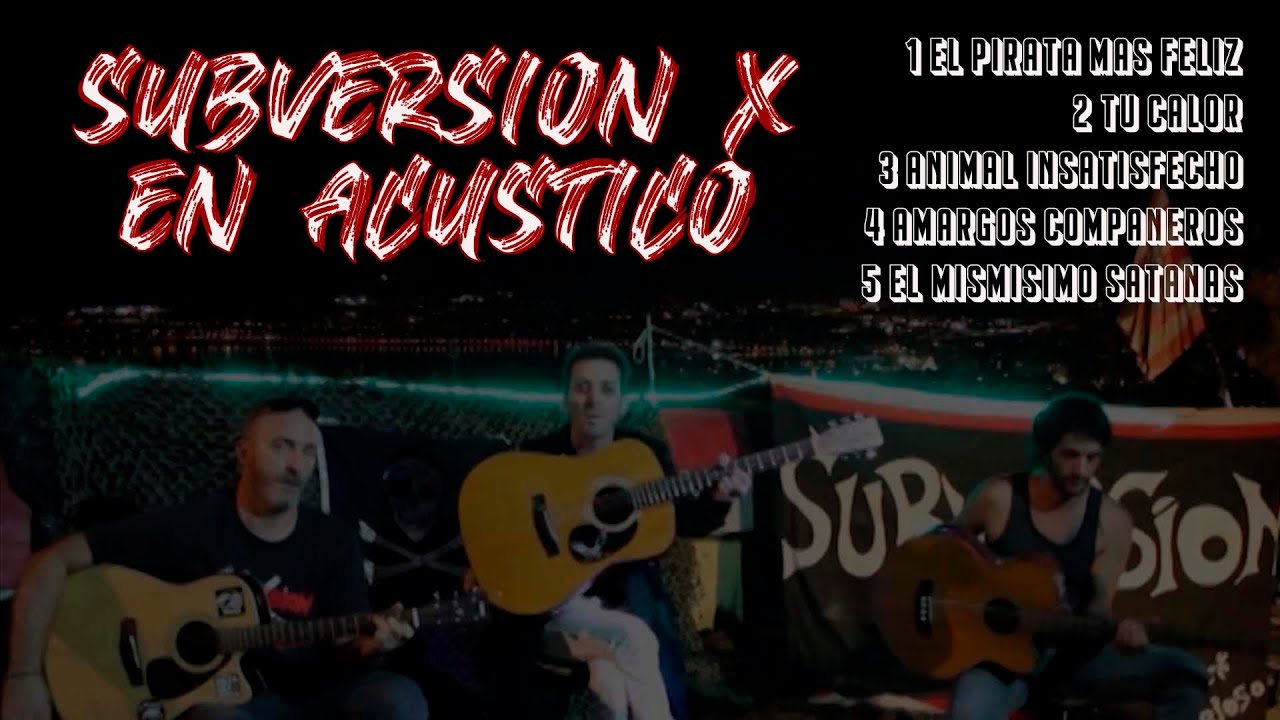 🔥 SUBVERSION X 🔥 acústico 2020 