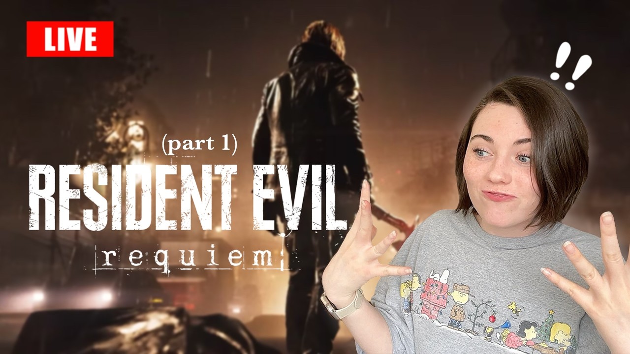 It's HAPPENING!! Resident Evil 9 Requiem… LIVE on Twitch & YouTube (part 1)