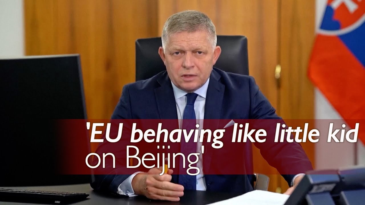Slovak PM Fico on why he joins Beijing for China's V-Day parade commemorating WWII amid EU disputes