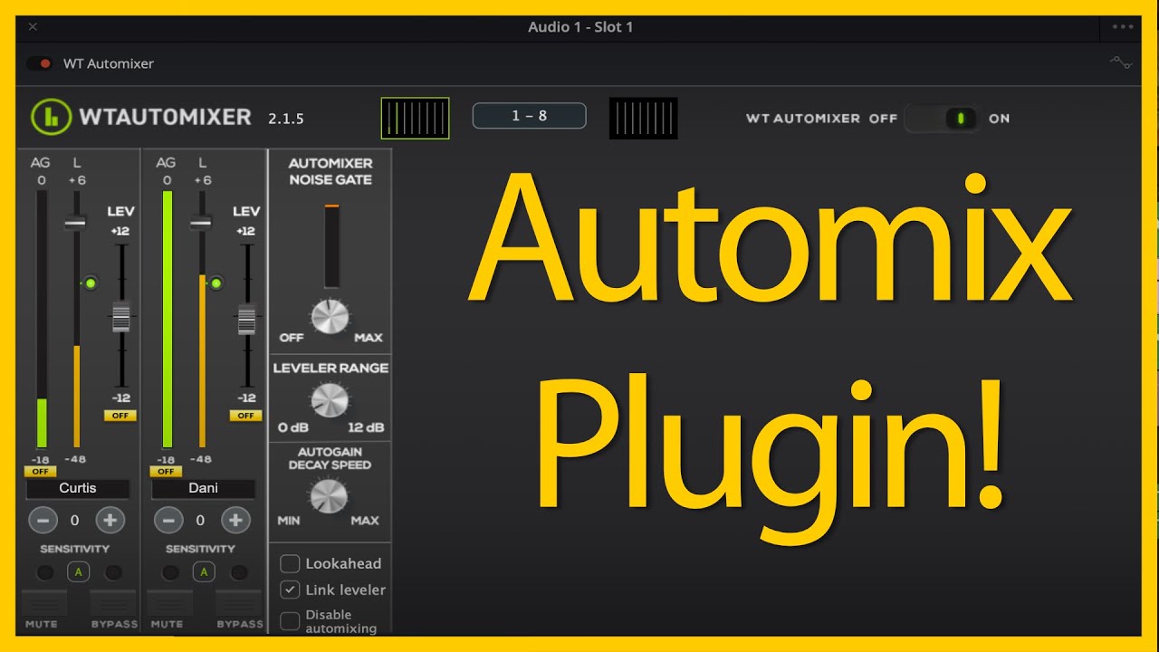 Fix Microphone Bleed — WTAUTOMIXER & DaVinci Resolve Fairlight