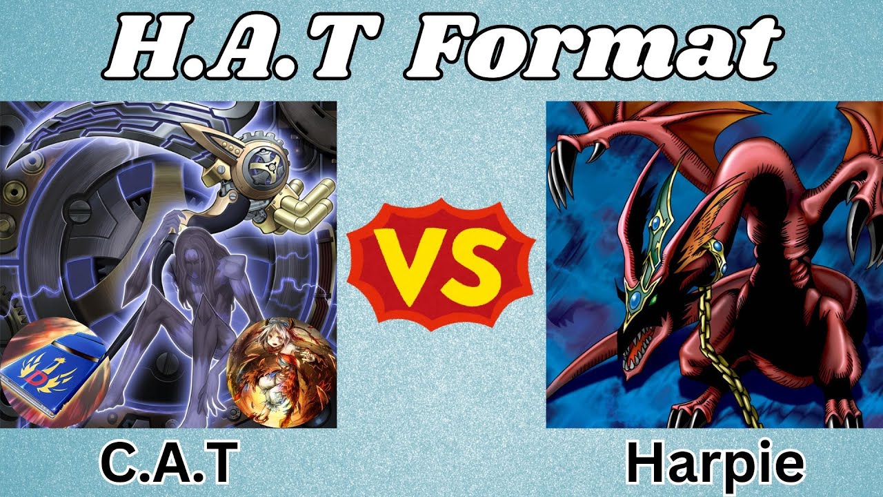 CAT Vs Harpie! | HAT Format Replay Review! | (2014 Yu-Gi-Oh! WCQ)
