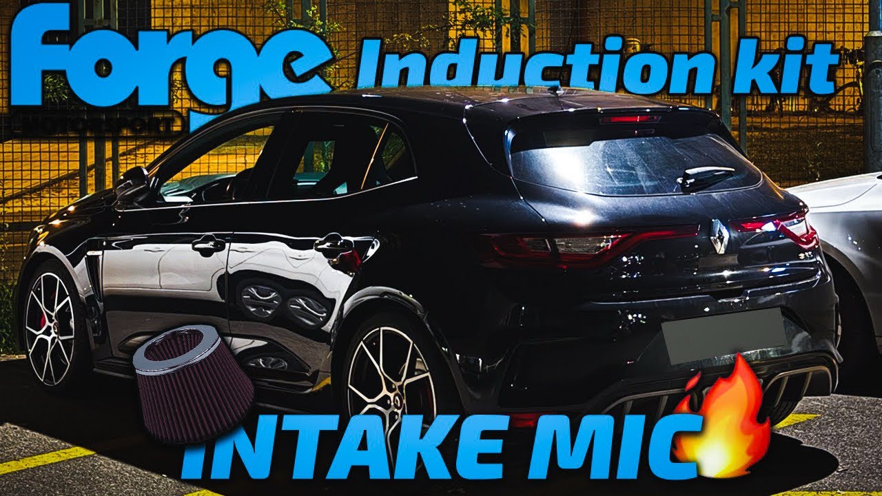 INTAKE MIC 🔥 | ASMR POV Rain Drive in Megane RS Trophy