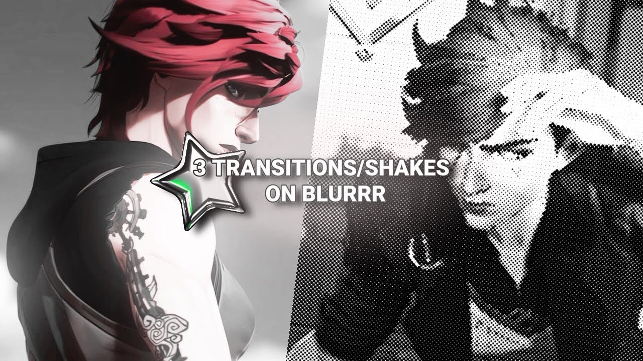 3 Transitions/Shakes on Blurrr 𐙚 || tutorial for beginners (sorta)