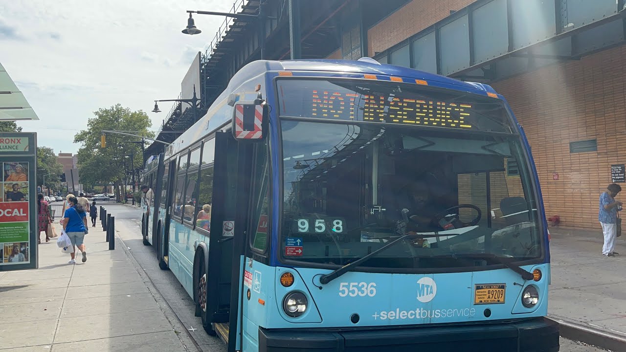 Full Ride 2018 Novabus LFSA #5536 on Bx41-SBS via Webster Avenue & Melrose Avenue Roundtrip