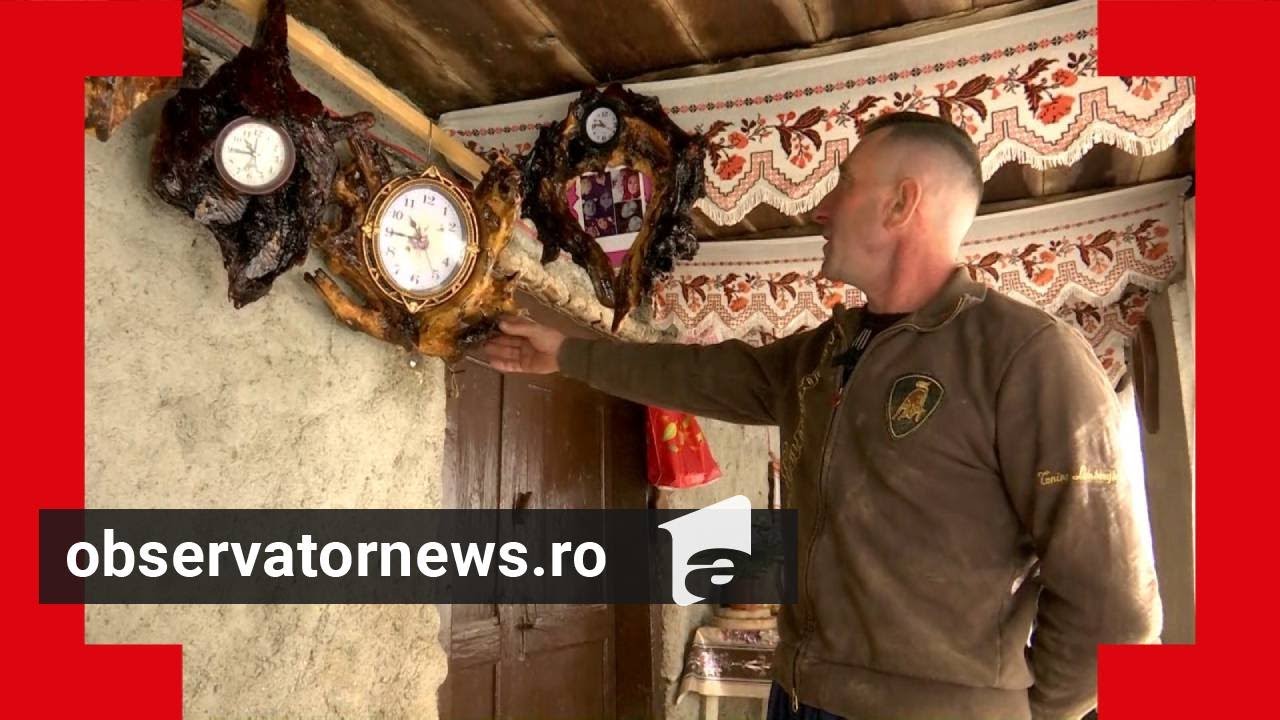 Decoraţiuni inedite din lemn realizate de un meşter popular din Gorj