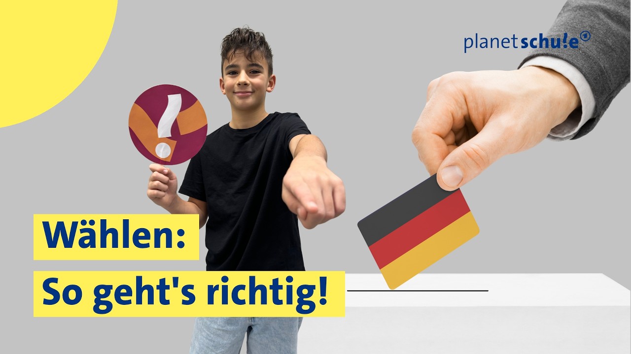🗳️ Wahlen in Deutschland: Welche Regeln gibt’s? | Erklär’s mir | planet schule | ARD