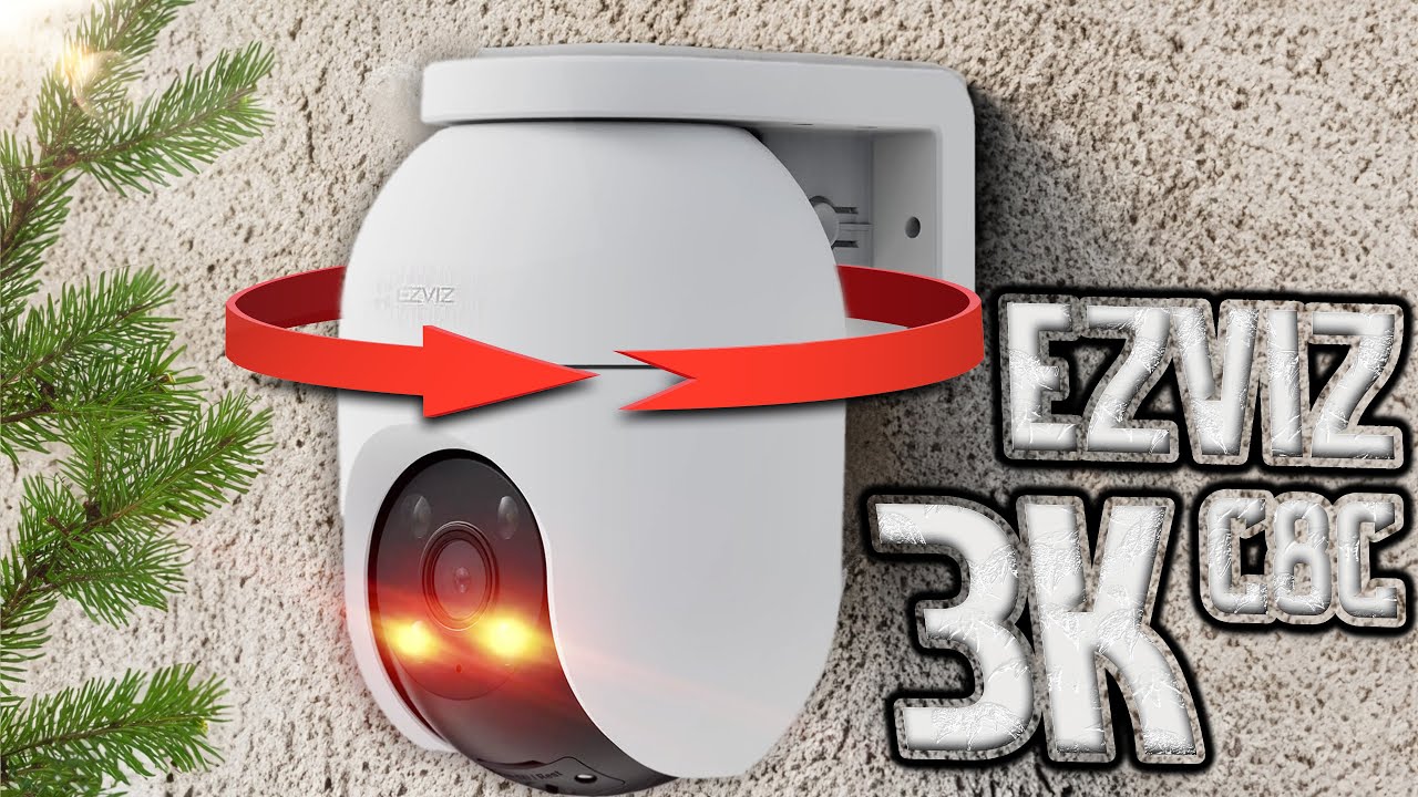 EZVIZ C8C - 360° 3K Security Auto-Tracking Camera