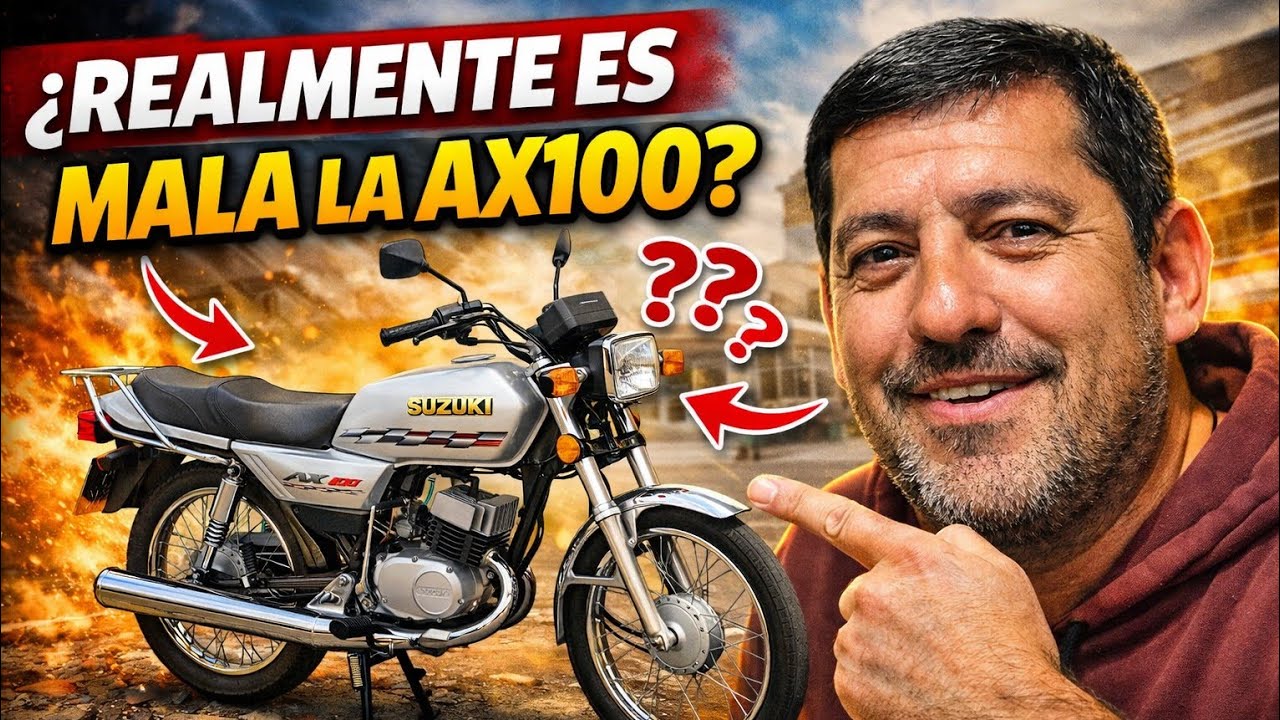 SUZUKI AX 100 - Review Resumen Me Gustó No Me Gustó