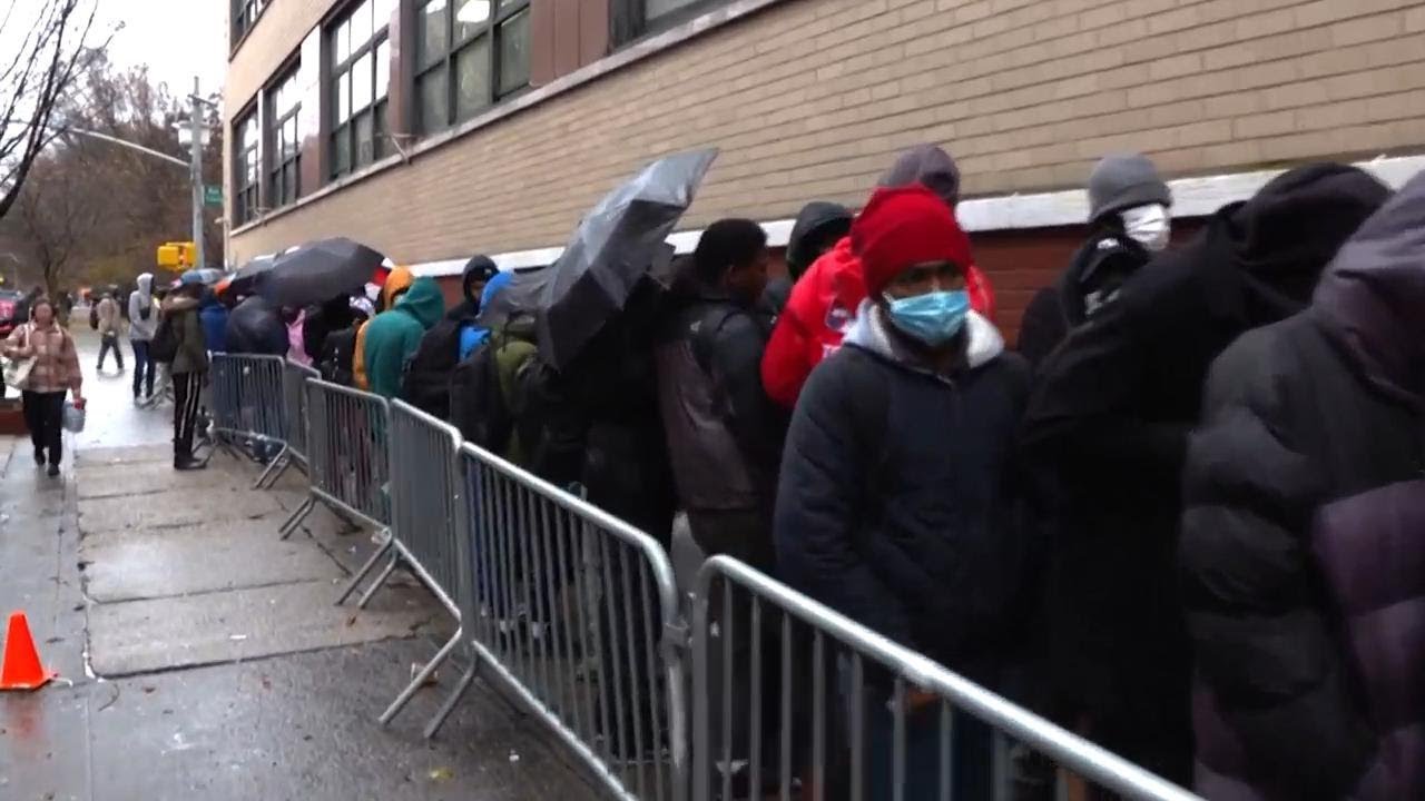 No room at the inn? As holidays approach, migrants face eviction from New York City shelters