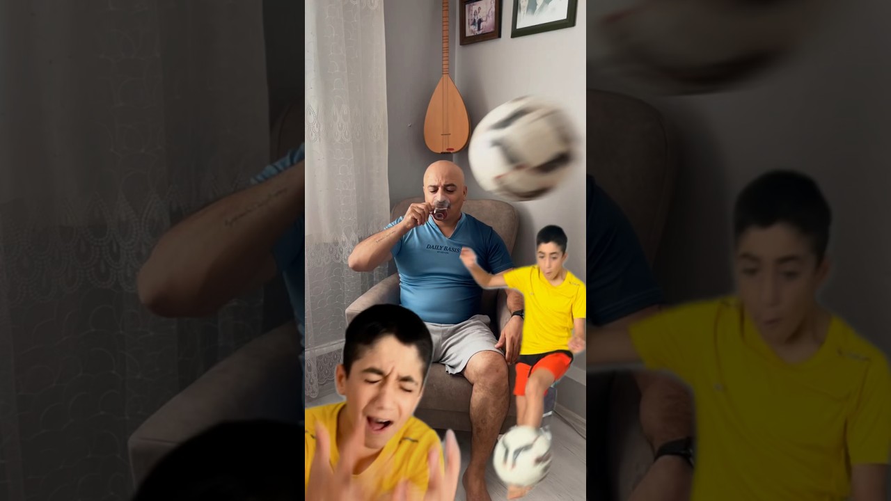 Video İ&ccedil;in Dişlerden Oluyorduk #komik #yandım #shorts #futbol