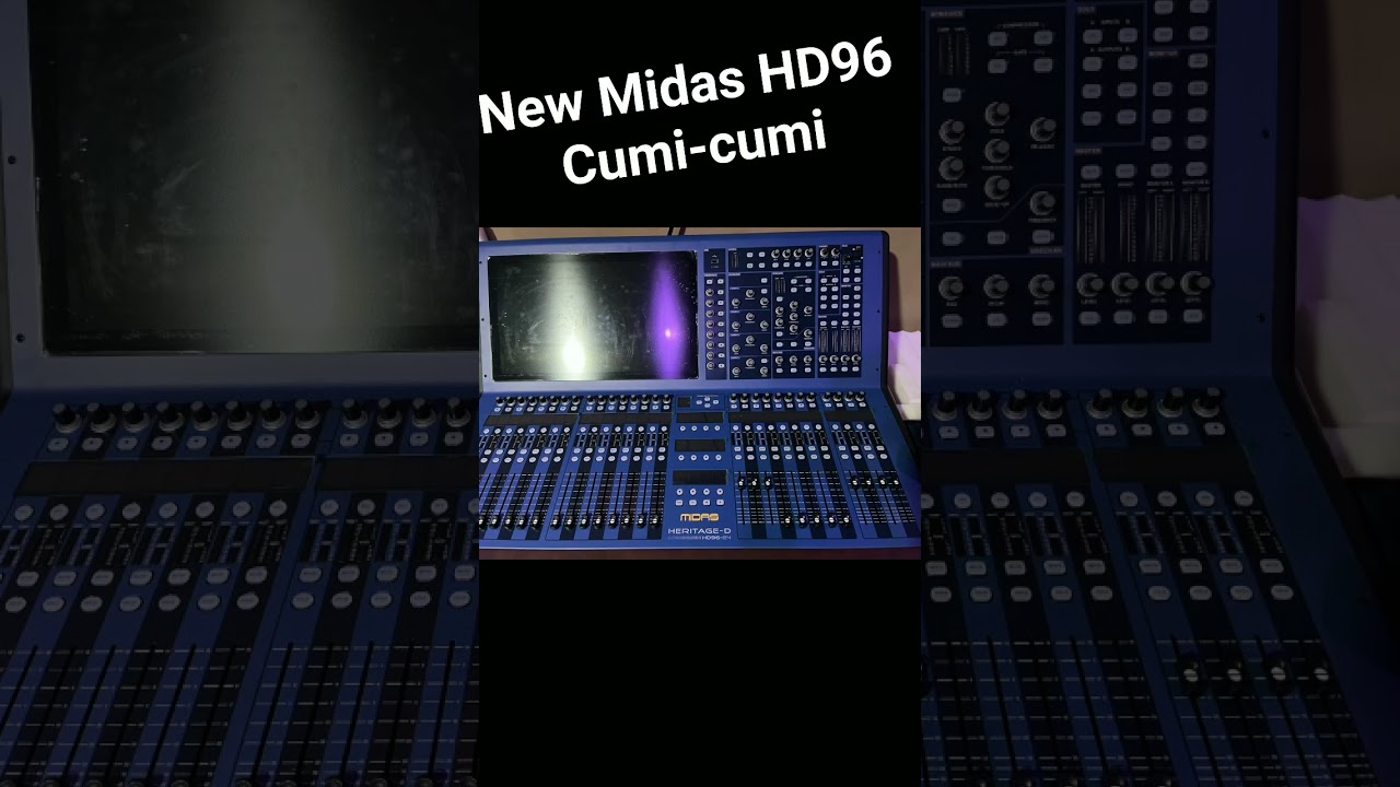 #midashd96 #cumicumiaudio #midasmixers #midasconsole