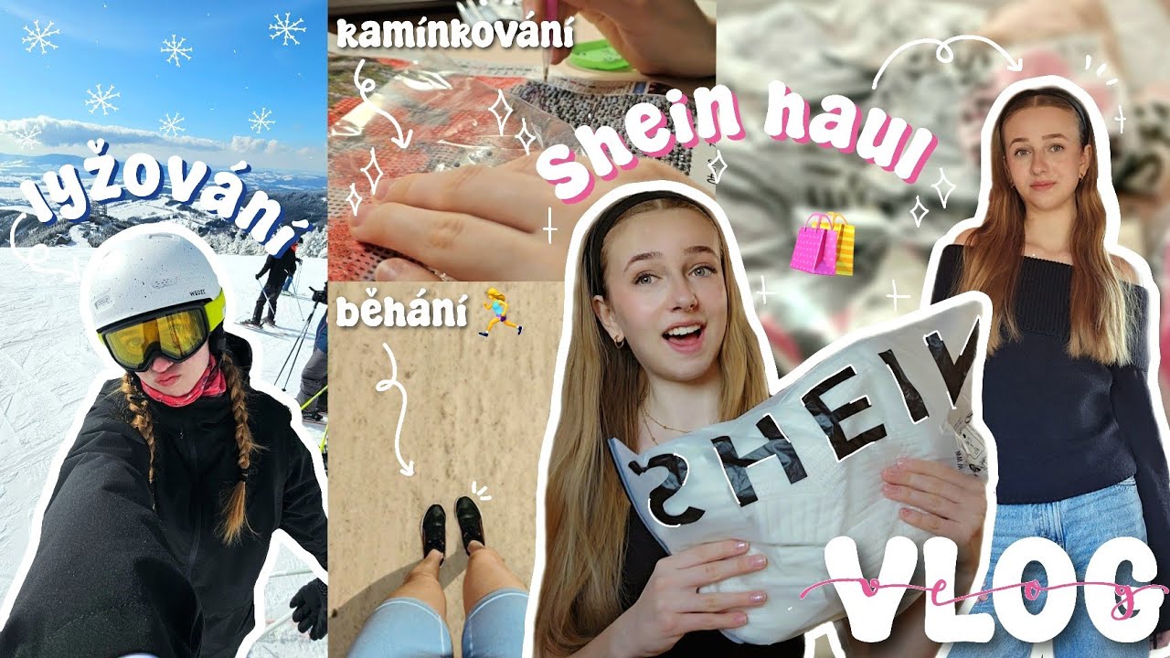 Shein haul, lyže, studying, běhání... | GYMPL LIFESTYLE VLOG (valakarol)