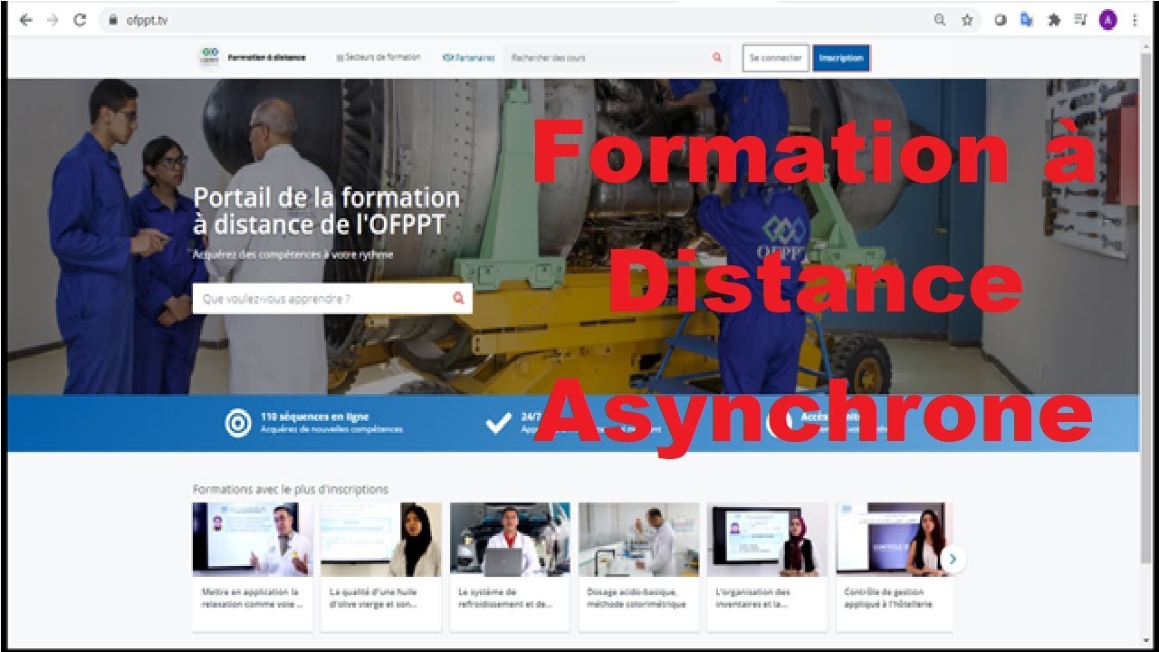 4 Activer et utiliser OFPPT.tv