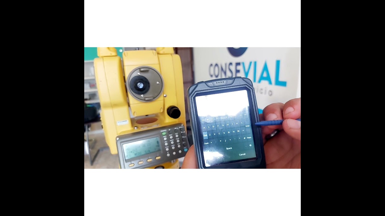 LEVANTAMIENTO CON E.T. TOPCON GTS Y FIELDGENIUS