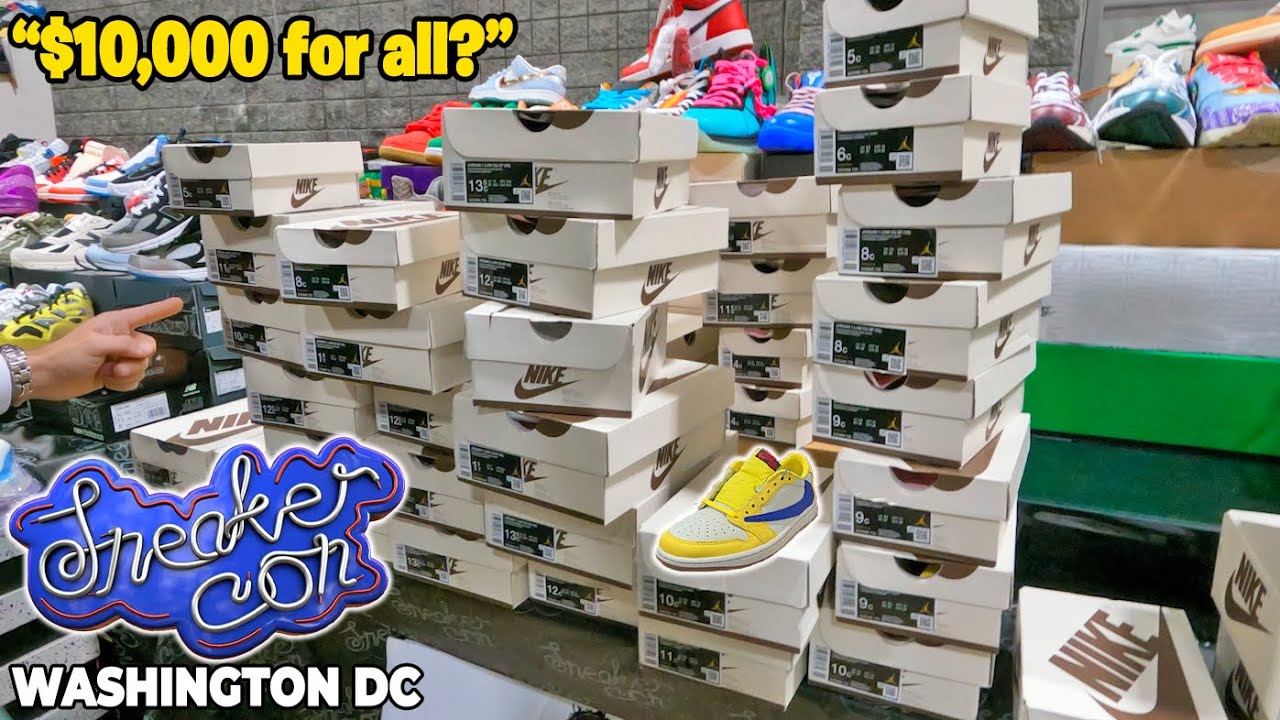 SPENDING $20,000 AT SNEAKERCON DC!