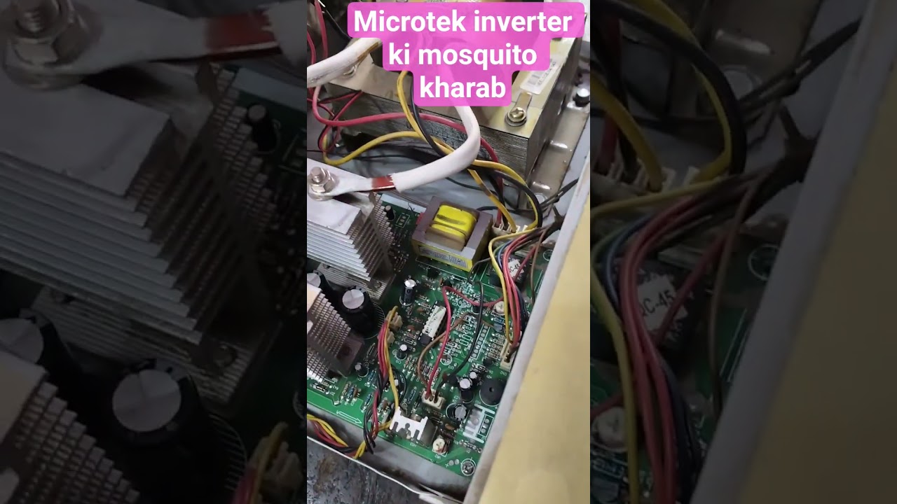 Microtek inverter ki MOSFET kharab