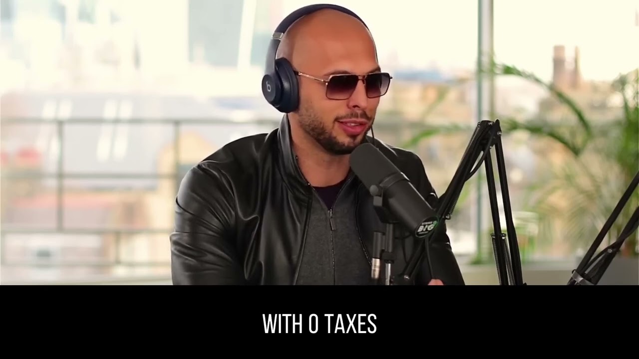 Andrew Tate Explains How to avoid Taxes!