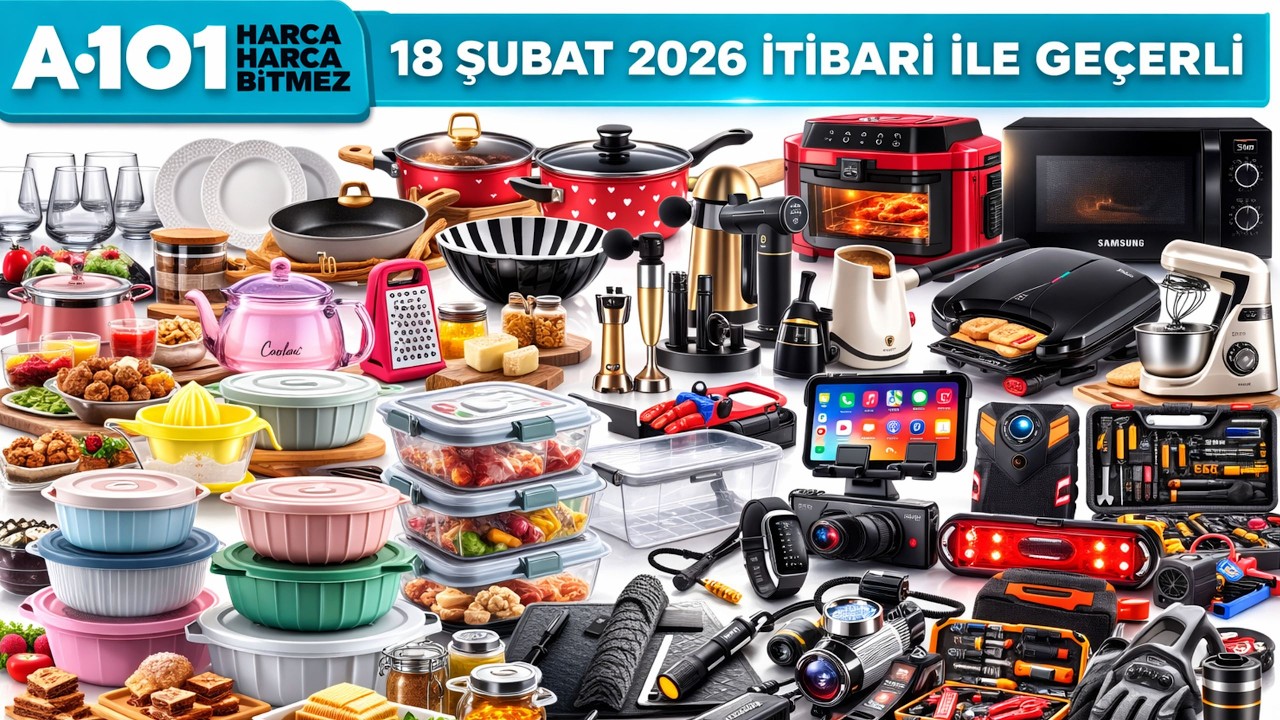 A101 18 ŞUBAT 2026 CIVIL CIVIL AKTÜEL KATALOĞU⭐MUTFAK | OTO | ELEKTRONİK | A101 AKTÜEL KATALOĞU 2026