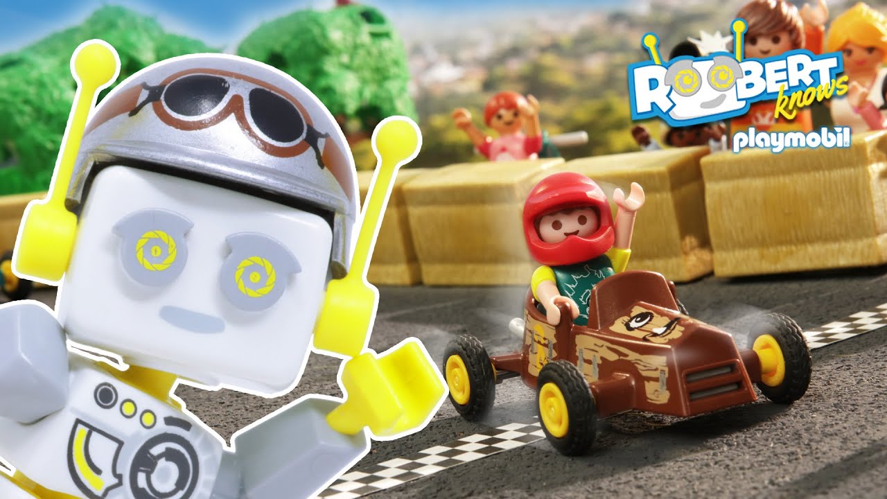 Wie funktioniert ein Seifenkistenrennen? | ROBert erklärt | PLAYMOBIL Kinderfilm