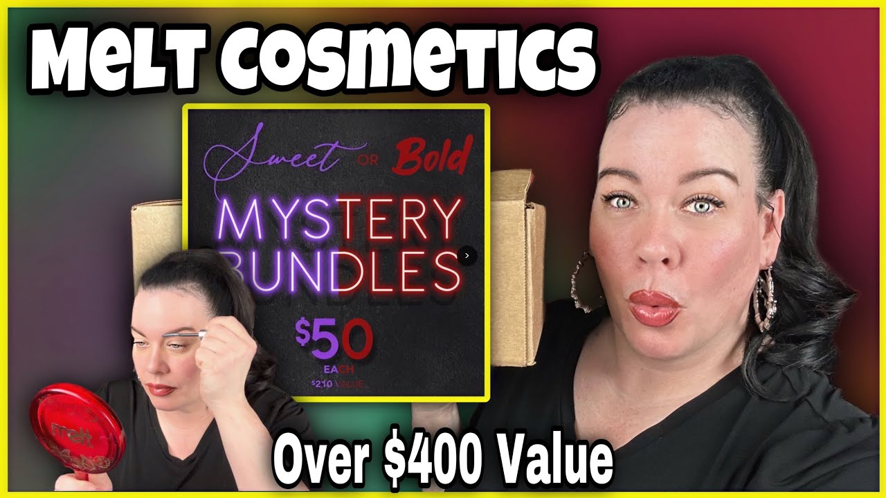 I Bought Both BOLD & SWEET Melt Cosmetics Mystery Bundles - $50 Mystery Box