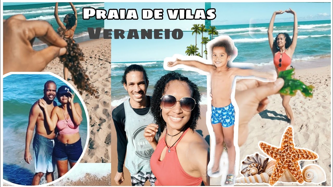 Praia em Vila de Atlântico, Lauro de Freitas/BA | casas de veraneio | dia 31/12 (domingo)... Turismo