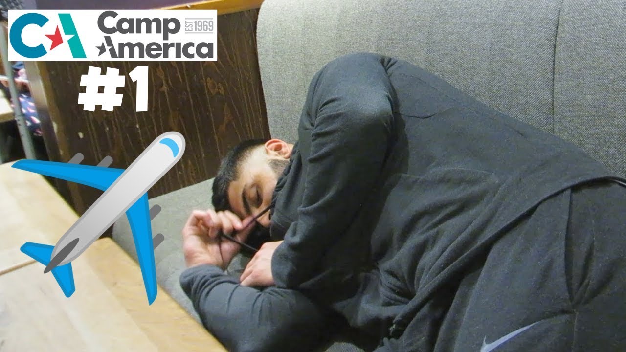 My First Time Travelling Alone | LDN to JFK | Hotel | Camp America Vlog #1