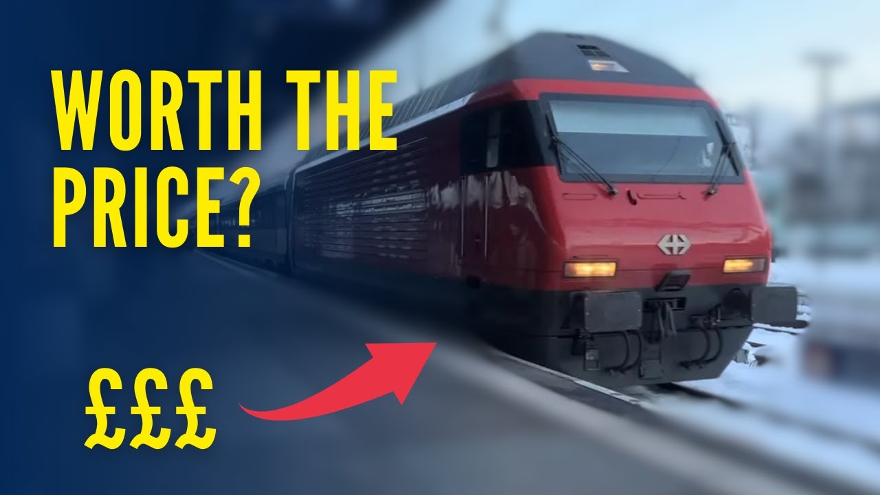 Thun to Basel on SBB's EXPENSIVE First Class