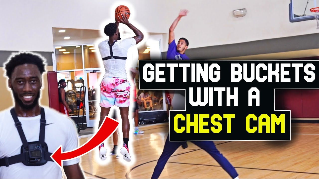 Playing basketball with a body camera