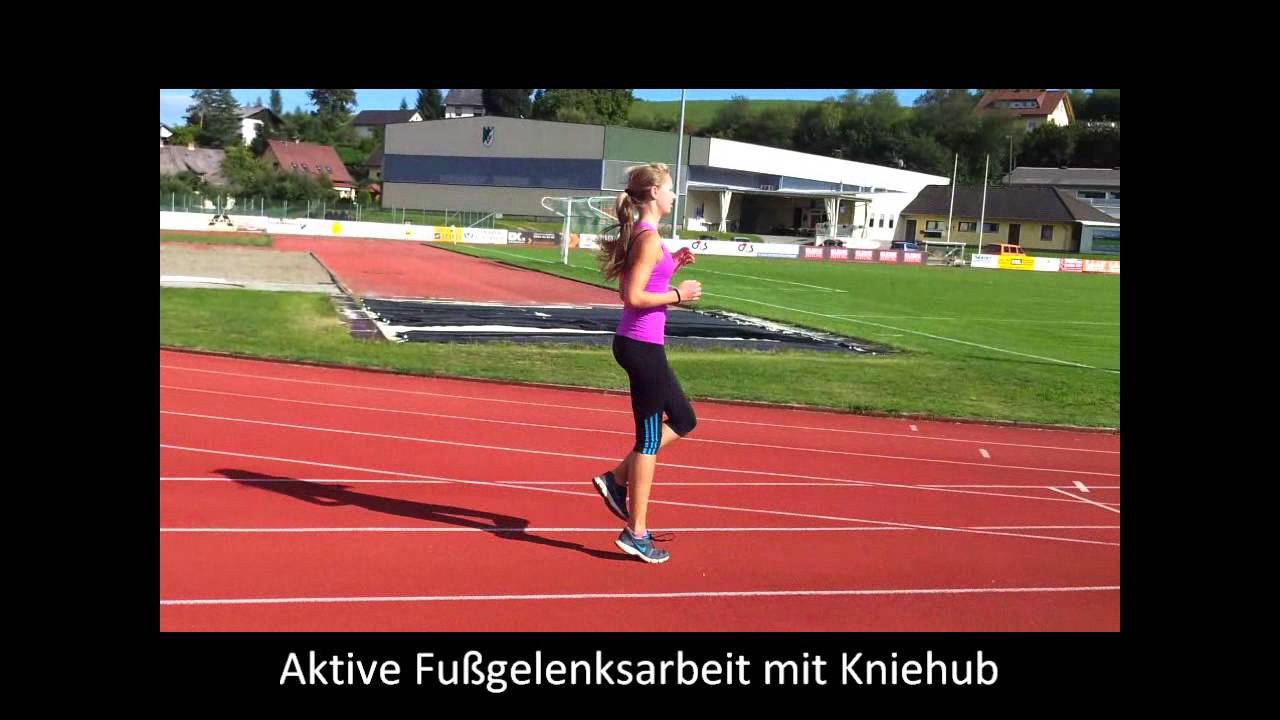 Aktive Fussgelenksarbeit mit Kniehub