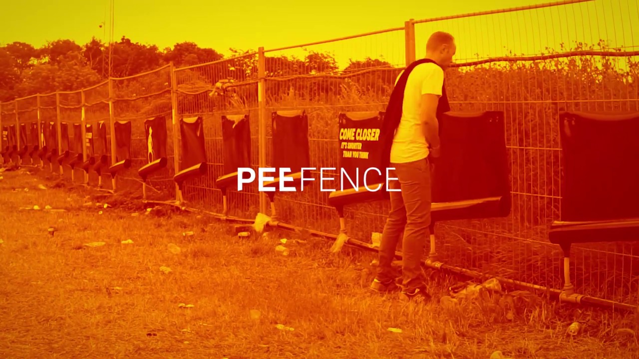 PeeFence Urinals - Timelapse Video