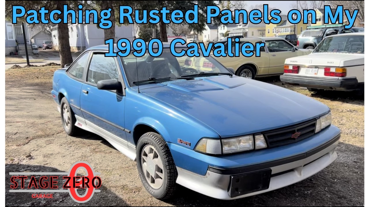 Quarter and Rocker Panel Rust Repair on my New 1990 Z24 Cavalier