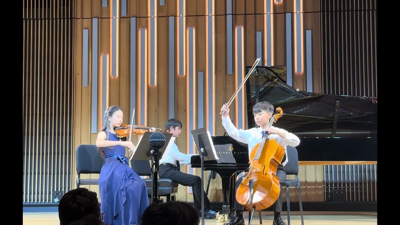Clara Schumann Piano Trio no 17, G Minor. 1st mvt,  JCM OC final concert- march 14, 2026