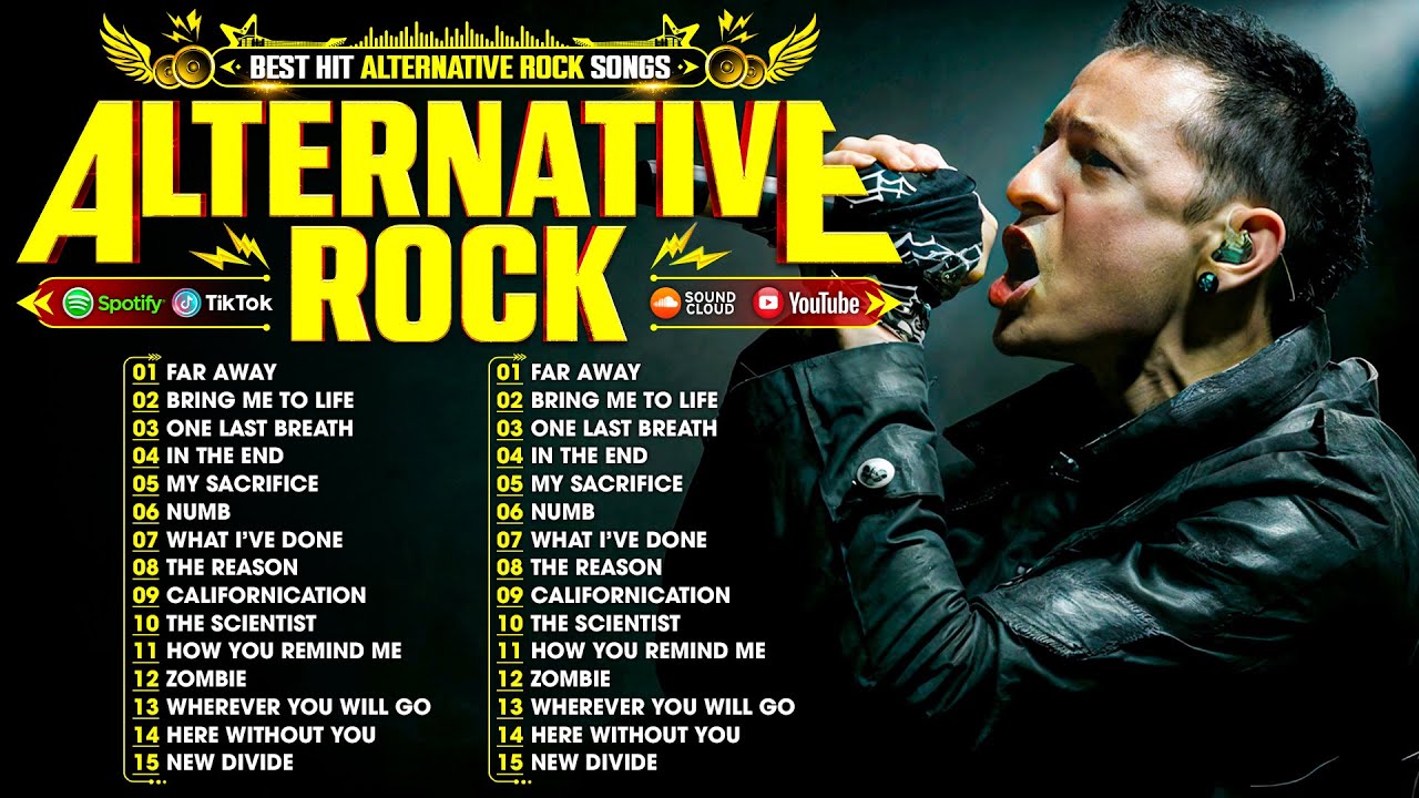 BEST Alternative Rock Hits Of 2000s - Creed, Linkin Park, Metallica, Nickelback, Green Day, Coldplay