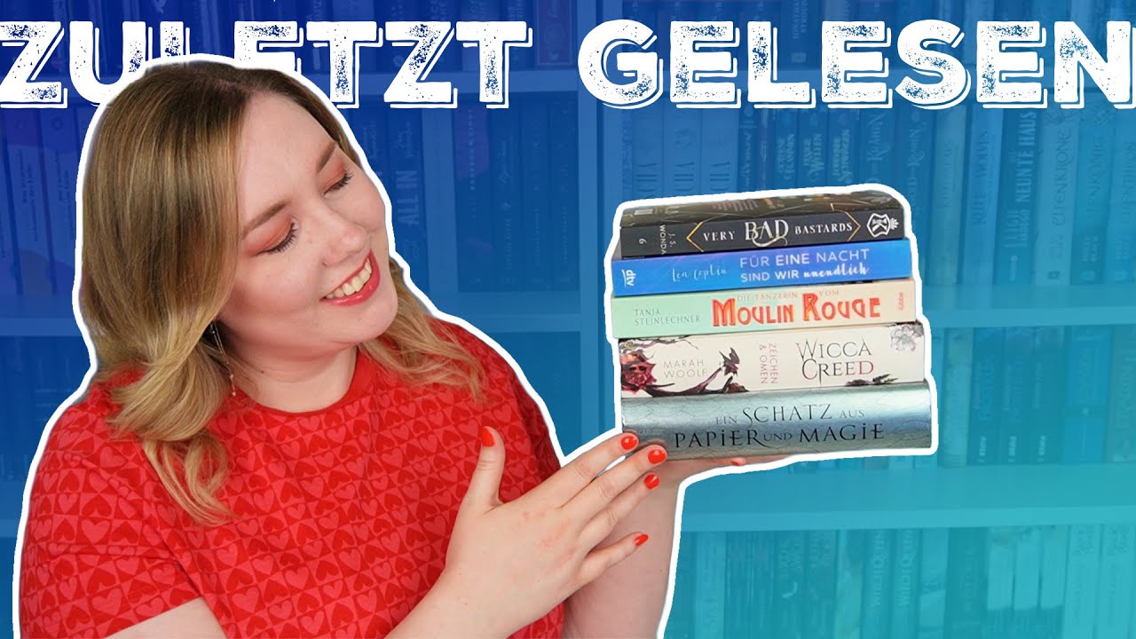 5 Buchbesprechungen - 1 Video (Wicca Creed, Für eine Nacht sind wir unendlich...)