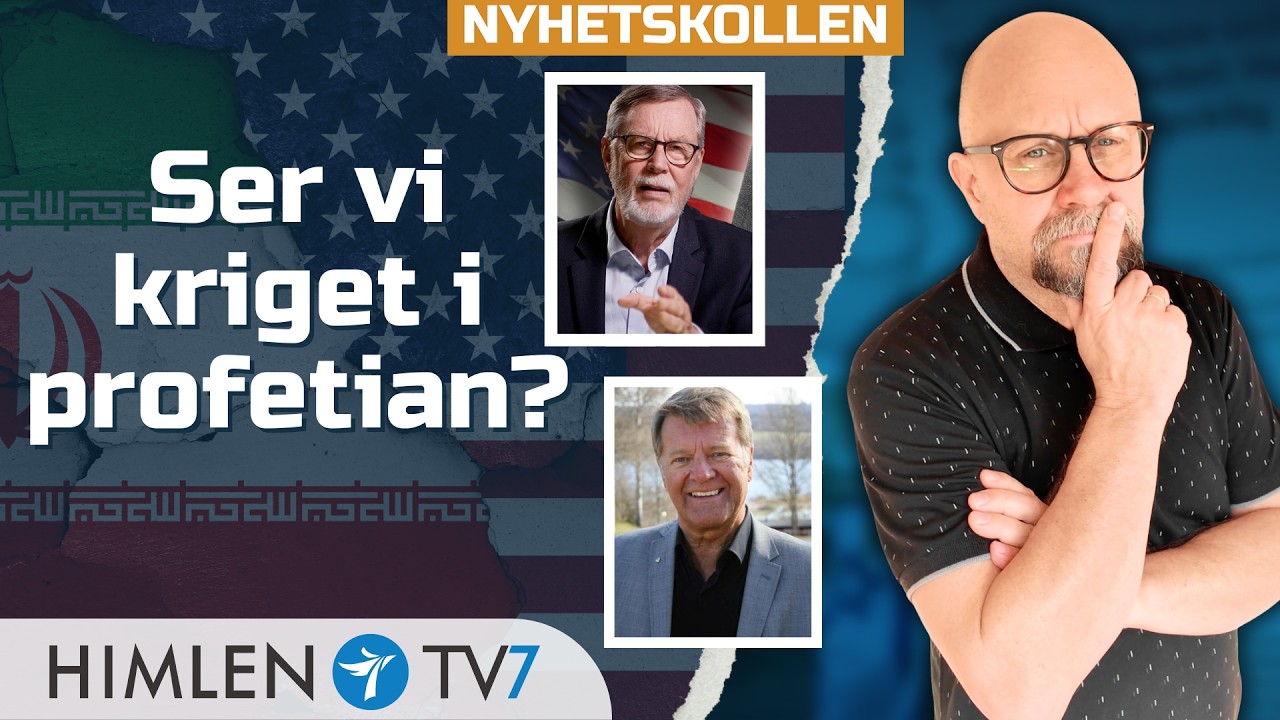 Kriget i Iran – Är vi i profetiska tider? | Nyhetskollen med Micael Lahtinen